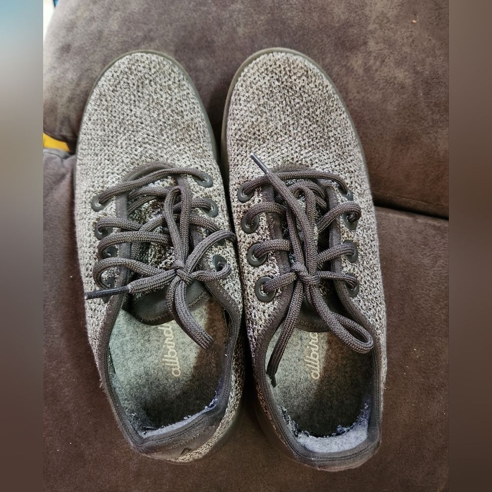 Allbirds Textured Wool Sneakers in Gray Size 8 Allbirds - Picture 3 of 13